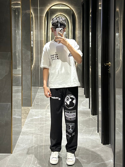 Graphic sweatpants