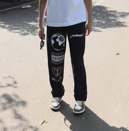 Graphic sweatpants